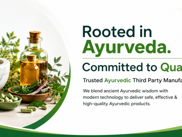 Ayurvedic third party manufacturing