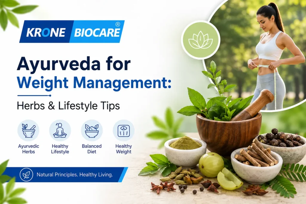 Ayurveda for Weight Management: Herbs & Lifestyle Tips