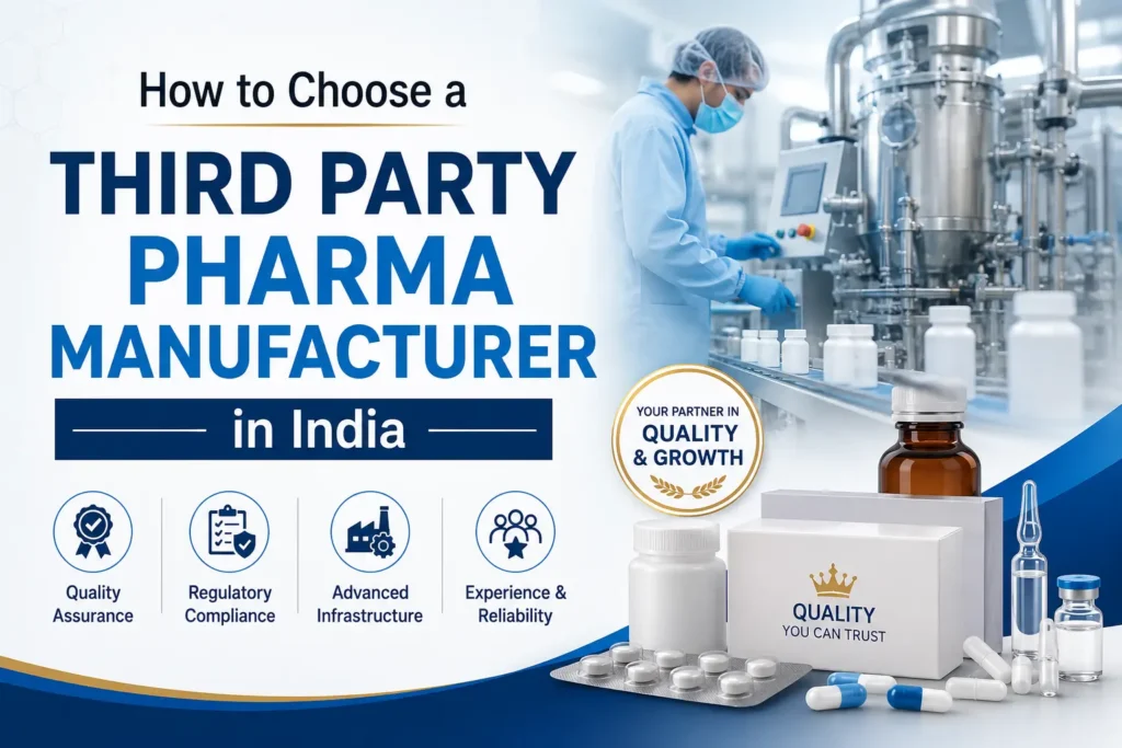How to Choose the Right Third Party Pharma Manufacturer in India: 10 Key Factors