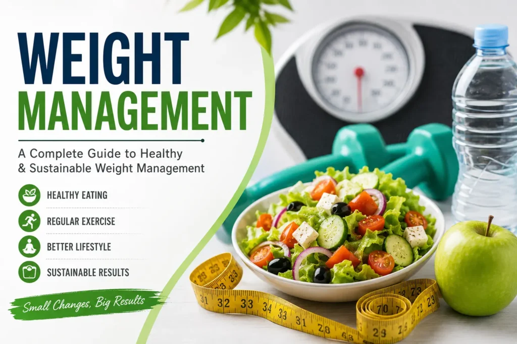 Weight Management: A Complete Guide to Healthy and Sustainable Weight Management