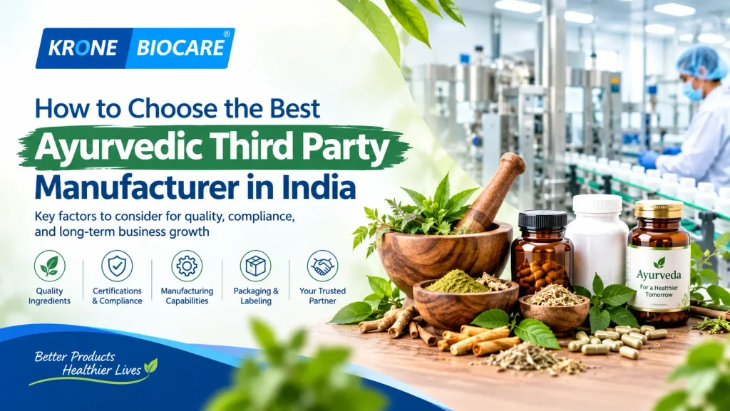 How to Choose the Best Ayurvedic Third Party Manufacturer in India