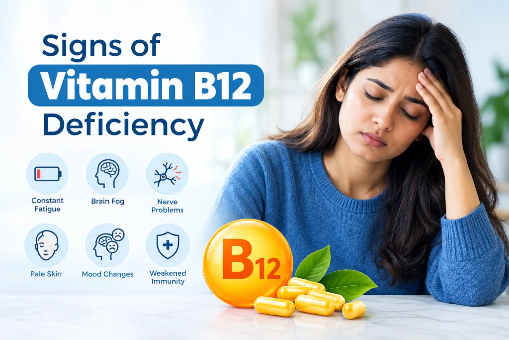 Signs of Vitamin B12 Deficiency You Should Not Ignore
