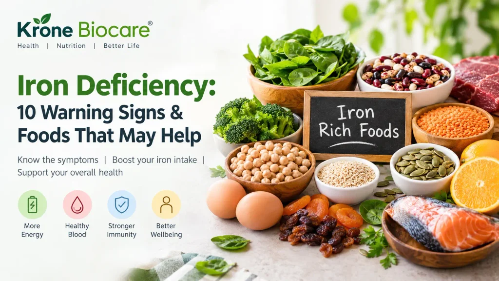 Iron Deficiency: 10 Warning Signs and Foods That May Help